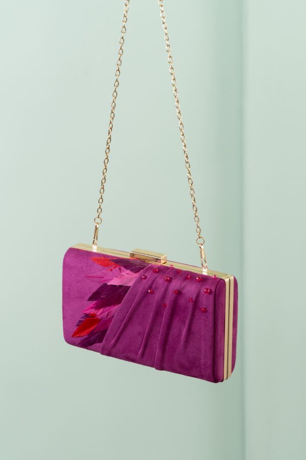Bolso de fiesta rosa personalizado